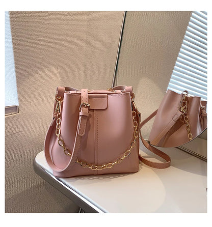 Chain Fashion Bucket Bags