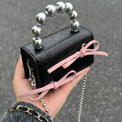 Cute Bow Mini Chain Handbags/Sling Bags