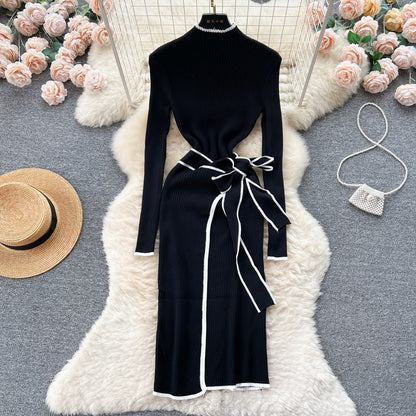 Korean Ribbon Knot Dress