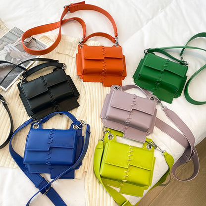 Stitch Block Handbags/Sling Bags fashionnsio