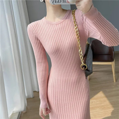 Korean Fishtail Knitted Dress