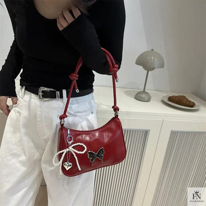 Butterfly Knot Shoulder Bags - Fashionnsio