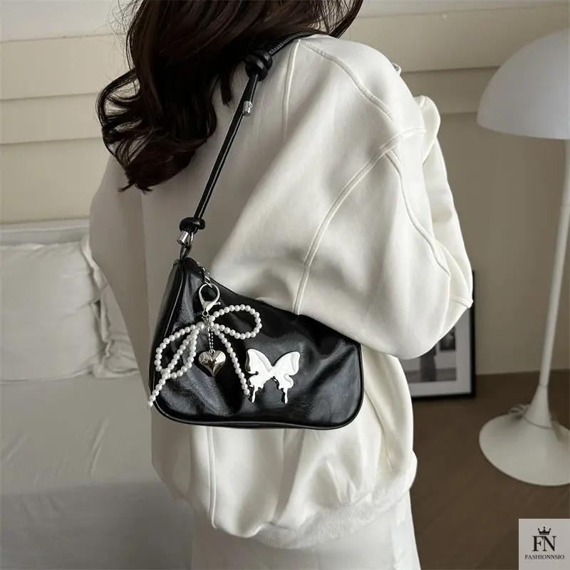 Butterfly Knot Shoulder Bags - Fashionnsio