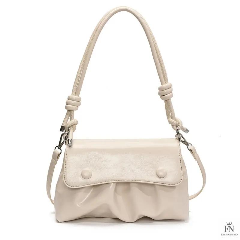 Pleated Underarm Shoulder Bags - Fashionnsio