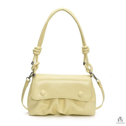 Pleated Underarm Shoulder Bags - Fashionnsio
