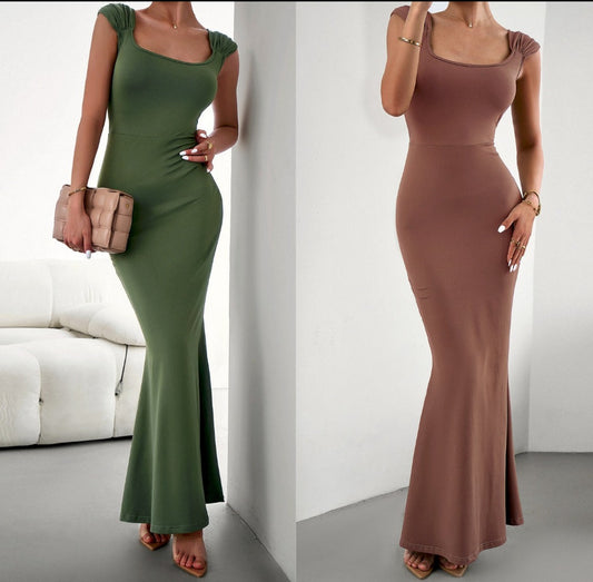 Elegant Bodycon Long Dress