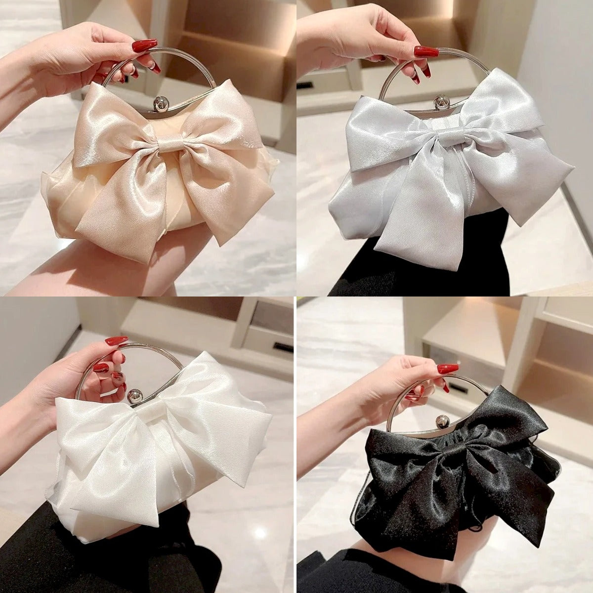 Bow Fairy Clutch Bags fashionnsio