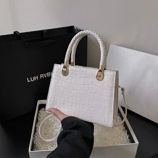 Textured Fashionable Tote Handbags