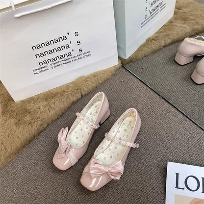 Fairy Bow Ballet Flats - Fashionnsio