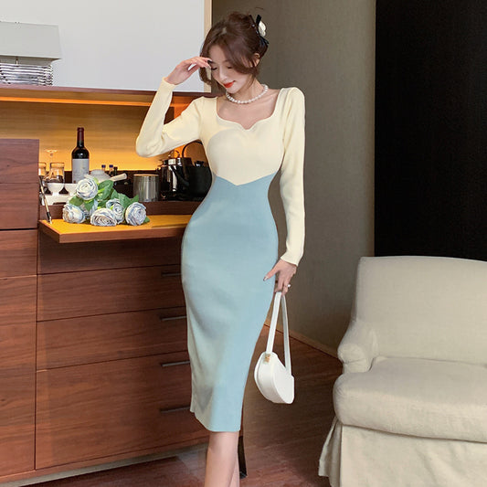 Korean Bodycon Midi Dress