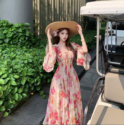 Flowy Floral Maxi Dress