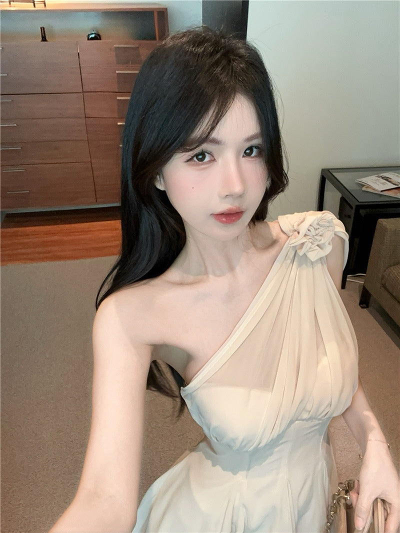 Floral Off Shoulder Mini Dress - Fashionnsio