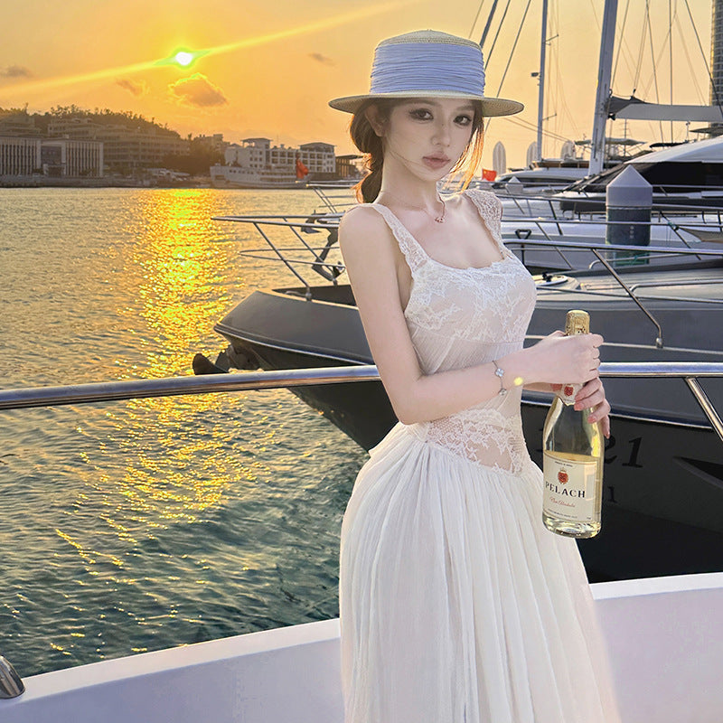 Seraphina Lace Maxi Dress - Fashionnsio