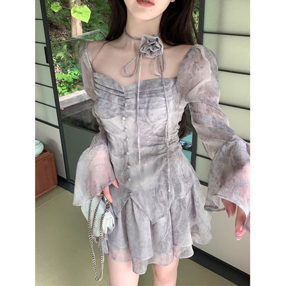 Korean Floral Fairy Dress