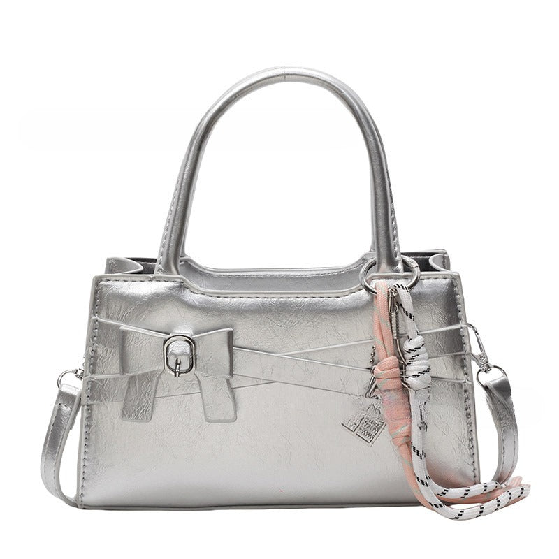 Korean Style Bow Handbags - Fashionnsio