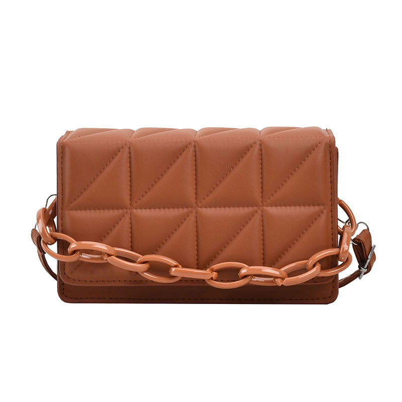 Elegant Quilted Chain Crossbody Bags fashionnsio