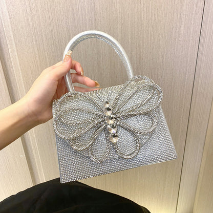 Rhinestone Butterfly Handbags