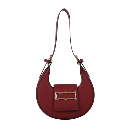 Dumpling Buckle Shoulder Bags