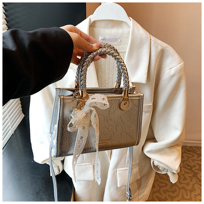 Fashionable Ribbon Tote Handbags - Fashionnsio
