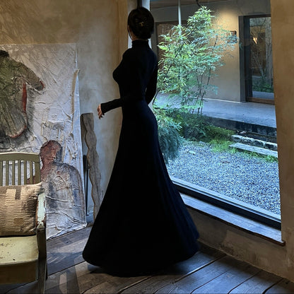 Hollow-out Maxi Dress - Fashionnsio