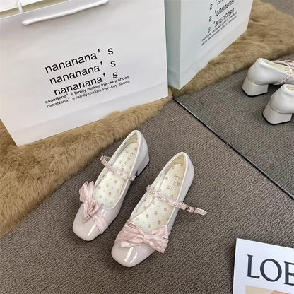 Fairy Bow Ballet Flats - Fashionnsio