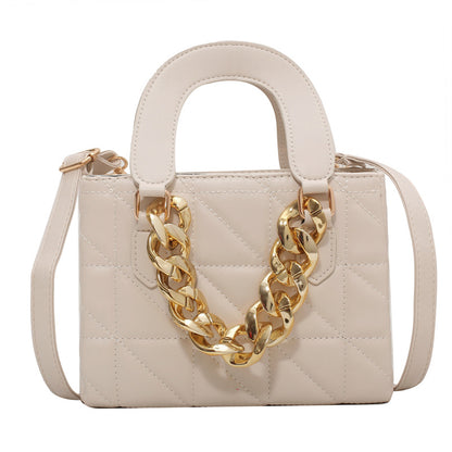 Rhombus Chain Tote Handbags