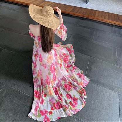 Flowy Floral Maxi Dress