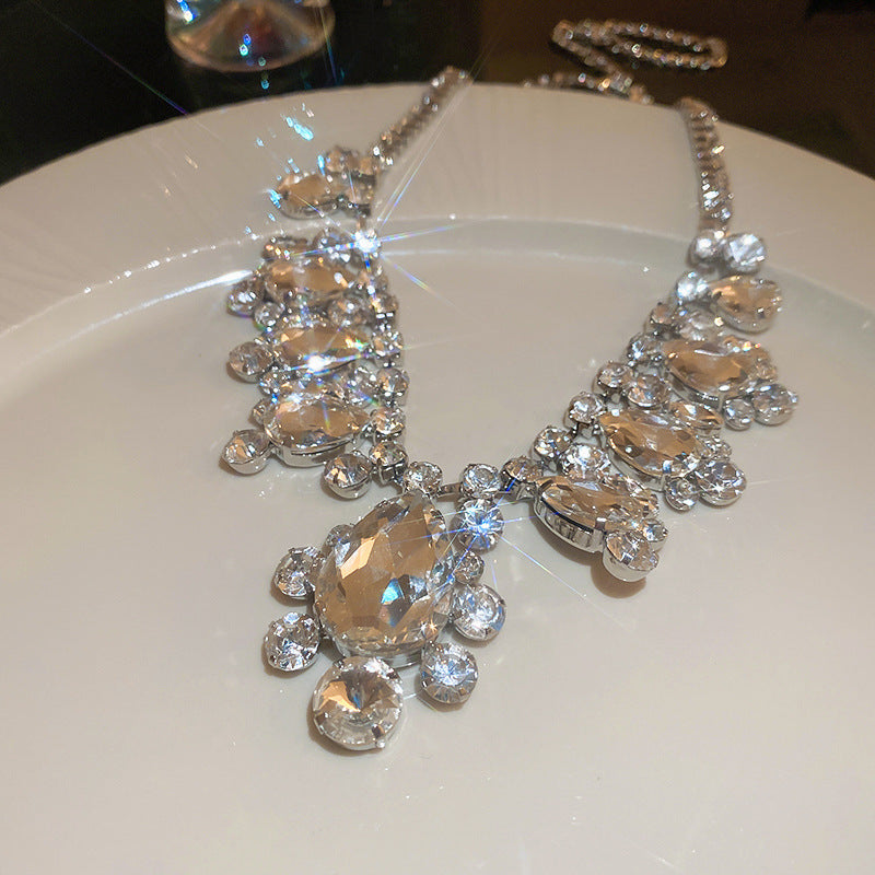 Aurora Statement Rhinestone Necklace