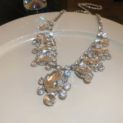 Aurora Statement Rhinestone Necklace