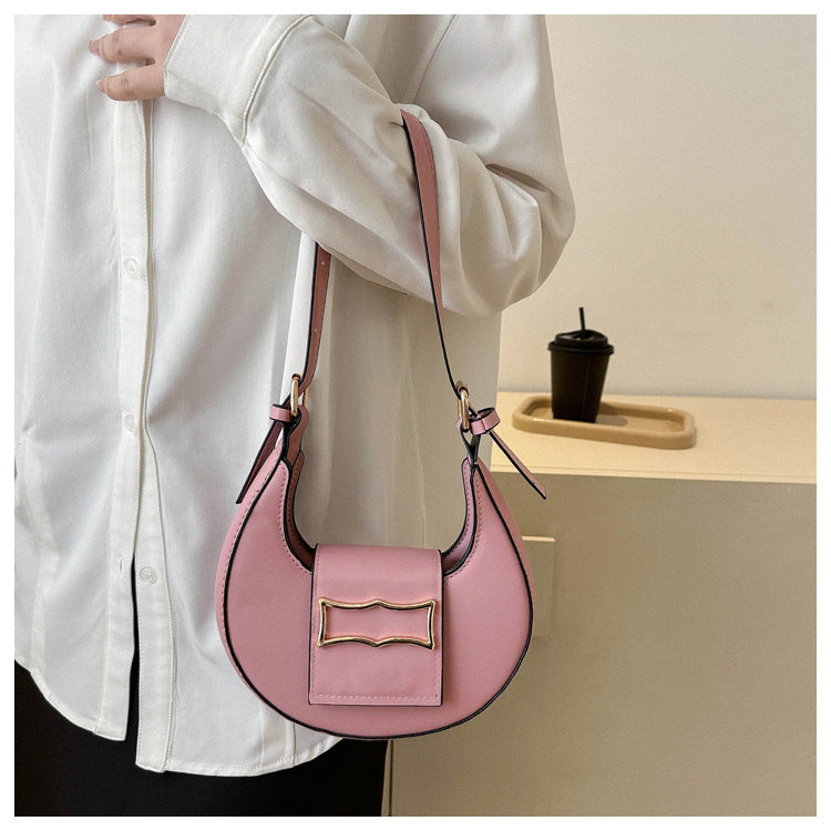 Dumpling Buckle Shoulder Bags