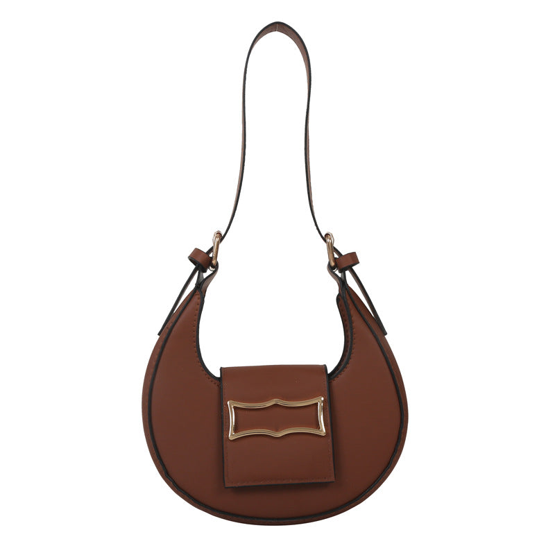 Dumpling Buckle Shoulder Bags