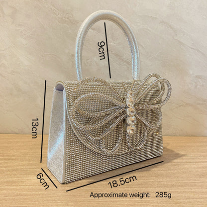 Rhinestone Butterfly Handbags